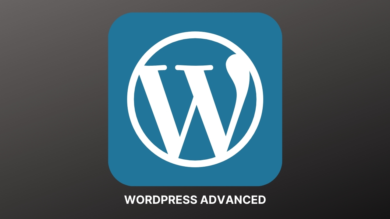 WORDPRESS ADVANCE